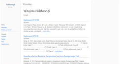 Desktop Screenshot of fishbase.pl